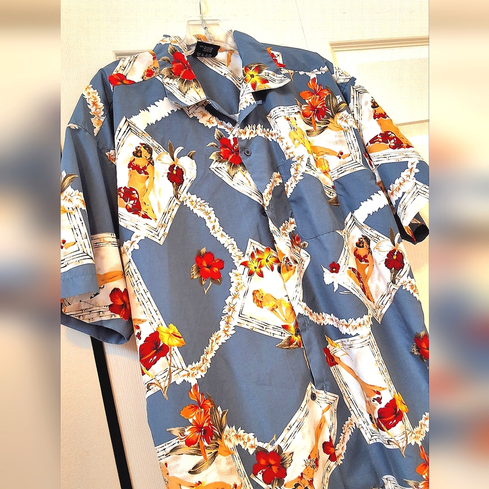 💥SALE💥Resist, Men's Medium Tropical Shirt